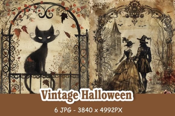 Download Vintage Halloween Backgrounds - Vintage halloween Collection