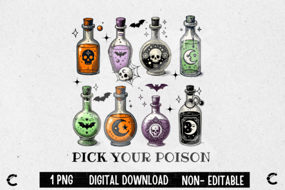 Download Vintage Halloween Pick Your Poison - Vintage halloween Collection