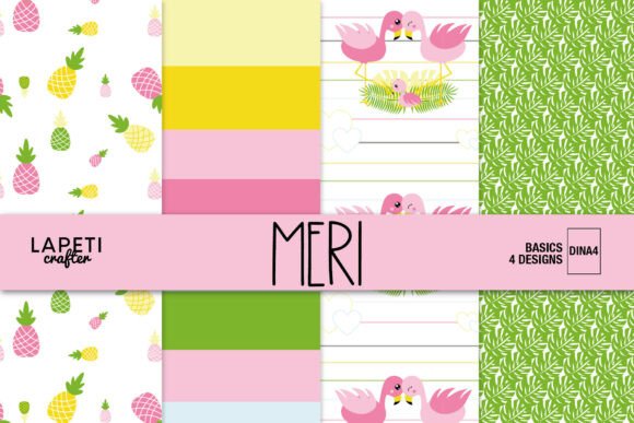 Download Tropical Party Printable Papers - Party Collection