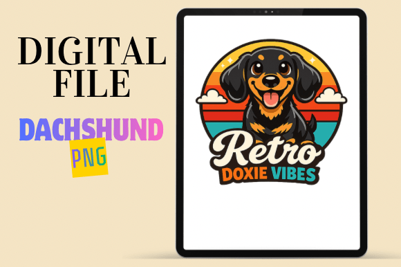 Download Cute Dachshund Illustration - Dachshund illustration Collection